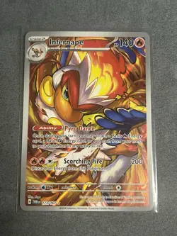 Infernape Illustration Twilight Masquerade Pokemon TCG Card 173/167 - Image 1