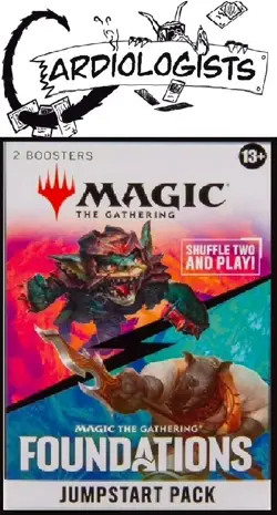2024 MTG Foundations Jumpstart Pack 2 Boosters Sealed - Image 1
