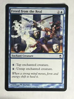 MTG - Freed From the Real - Saviors of Kamigawa - Reg EN (LP) - Image 1