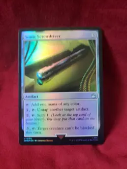 Sonic Screwdriver Foil Magic: Universes Beyond: Doctor Who #0185 0xu0 - Image 1