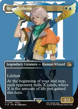 Hope Estheim Borderless Final Fantasy MTG NM - Image 1
