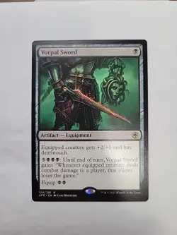 MTG - Vorpal Sword AFR Regular Rare #124 - Image 1