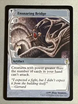 MTG / Ensnaring Bridge / MB2 / #2019 / Regular (Future Sight) / Rare / NM - Image 1