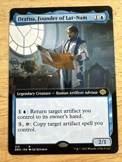 MTG Drafna, Founder of Lat-Nam The Brothers' War 313 Borderless Rare - Image 1