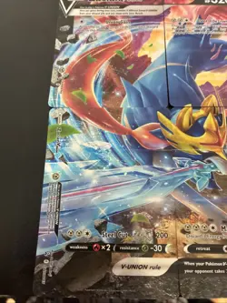 2021 Pokemon Tcg Zacian V-union Lot Of All Four Parts Galar Mint Swsh163-166 - Image 4