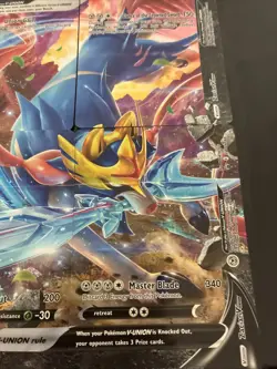 2021 Pokemon Tcg Zacian V-union Lot Of All Four Parts Galar Mint Swsh163-166 - Image 5