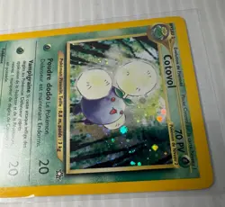 Cotovol-Jumpluff Holo 7/111 EX-MT 2001 Pokemon FRENCH Unlimited Neo Genesis - Image 5