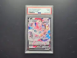 2022 POKEMON SWORD & SHIELD BRILLIANT STARS #TG15 FULL ART/SYLVEON VMAX PSA 9 - Image 1