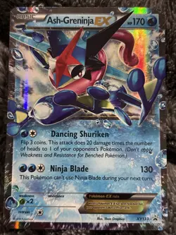 Pokemon TCG Ash-Greninja EX XY133 Blackstar Promo 2016 - Image 1
