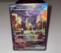 Raging Bolt ex 208/162 Temporal Forces Holo Illustration Rare 2024 NM Pokemon - Image 2