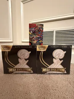 🔥Pokemon Mega Evolution ETBs (2) & Booster Bundle Box (1) NEW & FACTORY SEALED - Image 2