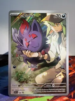 N's Zorua - SVP189 Journey Together ETB Promo Pokemon - NM/MINT - Image 1
