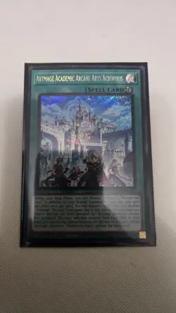 Artmage Academic Arcane Arts Acropolis DUAD-EN054 Secret Rare 1st NM Yugioh - Image 1