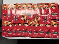22 One Piece OP13 Carrying On His Will Sleeved Blister Booster Packs Lot - Image 1