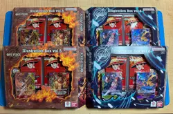 One Piece Illustration Box IB05 + IB06 Vol 5 & 6 - ENG Sealed NEW Lot Of 4 - Image 1