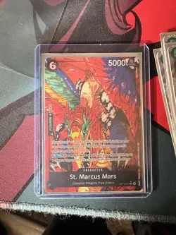 One Piece TCG: Carrying On His Will St. Marcus Mars OP13-091 Alt Art Pack Fresh - Image 1