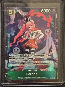Perona (Alt Art) OP14-033 SR The Azure Sea’s Seven English - Image 1