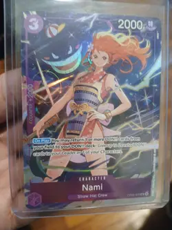 Nami OP09-070 Premium Best Selection Vol 4 One Piece TCG ENGLISH - Gengar Nami - Image 1