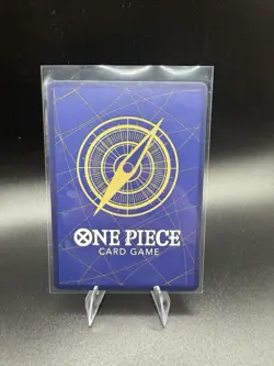 One Piece Card Game Jinbe Alternate Art OP11-021 Leader Rare NM English - Image 2