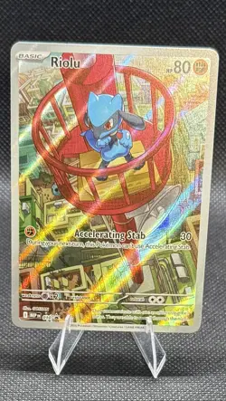 Riolu MEP 010 Black Star Promo Card Pokemon Mega Evolutions NM/M - Image 1