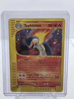 Typhlosion English Expedition 106/128 Holo Rare Pokemon Card 27/165 - Image 1