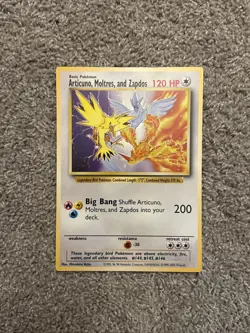 Articuno, Moltres, and Zapdos (Warner Bros. Promo) Jumbo Cards Regular - Image 1