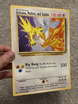 Articuno, Moltres, and Zapdos (Warner Bros. Promo) Jumbo Cards Regular - Image 2