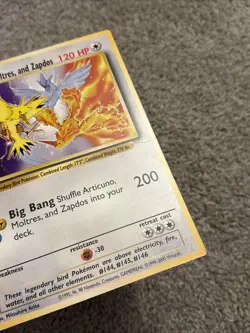 Articuno, Moltres, and Zapdos (Warner Bros. Promo) Jumbo Cards Regular - Image 3