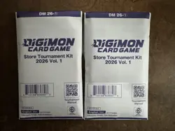 Digimon Card Game Store Tournament 2026 Vol 1 x2 - Image 1