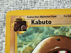 1999 Pokemon Fossil Set 1st Edition Kabuto Card 50/62 MP - Image 3