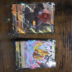 Pokemon TCG Nintendo Holo V Card Lot Rillaboom, Zarude, Coalossal, Giratina - Image 2