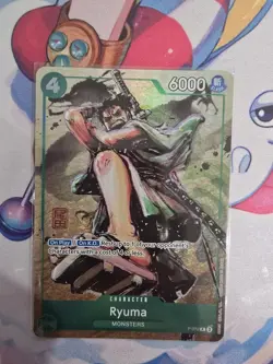 ONE PIECE Ryuma P-072 Premium Card Collection Best Selection Vol.3 EN Promo LP - Image 1