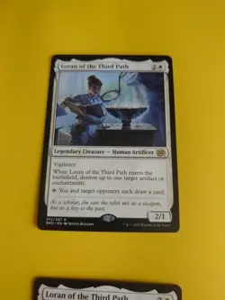 Loran of the Third Path. BRO rare human artificer Magic the Gathering Card. - Image 3