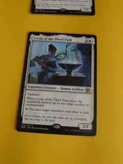 Loran of the Third Path. BRO rare human artificer Magic the Gathering Card. - Image 4