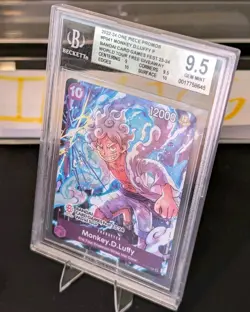 BGS 9.5 - Monkey D. Luffy P-041 - Bandai Card Game Fest - One Piece English - Image 3