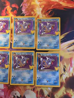 Lot Of 6 Dark Gyarados - 8/82 - Holo Rare Pokemon TCG Card - Celebrations - Image 3