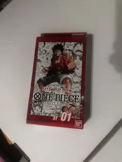 One Piece Card Game ST-01 Starter Deck ENGLISH Sealed New Straw Hat Crew - Image 1