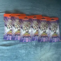 UniVersus My Hero Academia: Girl Power Booster Pack 11 Cards Lot of 6 Packs - Image 1