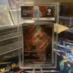 Pokemon TCG Charmander 168/165 151 Ace Graded 9 Scarlet Violet 151 Graded Card - Image 1