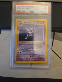 Haunter 6/62 Fossil Holo 1999 Pokemon Trading Card Game TCG PSA 9 WOTC - Image 1