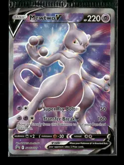 Mewtwo V SWSH229 SWSH: Sword & Shield Promo Cards Holo [SEALED] - Image 1