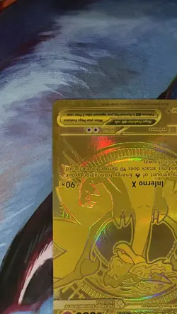 Pokemon Cards Mega Charizard X ex 130/094 Phantasmal Flames Mega Hyper Rare NM - Image 5