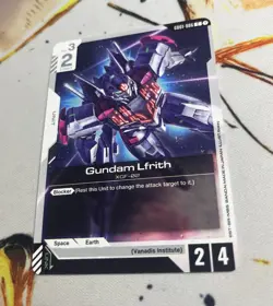 Gundam Card Game Singles GD01-086 C Gundam Lfrith New Type Rising - Image 1