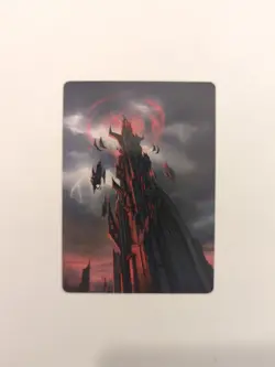 Barad-dur Art Card Art Series: Universes Beyond: the Lord of the Rings NM MTG - Image 1