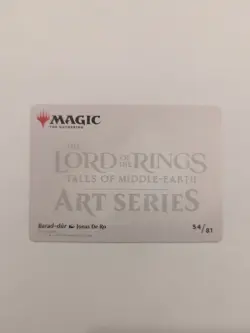 Barad-dur Art Card Art Series: Universes Beyond: the Lord of the Rings NM MTG - Image 2