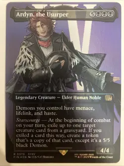 Ardyn, the Usurper 0379 (Borderless) Final Fantasy Foil R FIN - Image 1