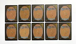 114 MTG MAGIC THE GATHERING 10 CARD MIXED LOT RARE GOLD UNCOMMON SILVER ♨ - Image 2