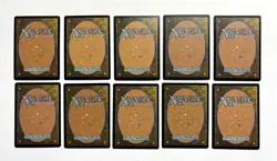 112 MTG MAGIC THE GATHERING 10 CARD MIXED LOT RARE GOLD UNCOMMON SILVER ♨ - Image 2