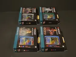 MTG Lord of the Rings: Tales of Middle Earth Commander Deck Set of 4 - Image 2