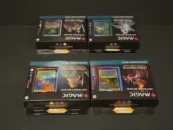 MTG Lord of the Rings: Tales of Middle Earth Commander Deck Set of 4 - Image 3